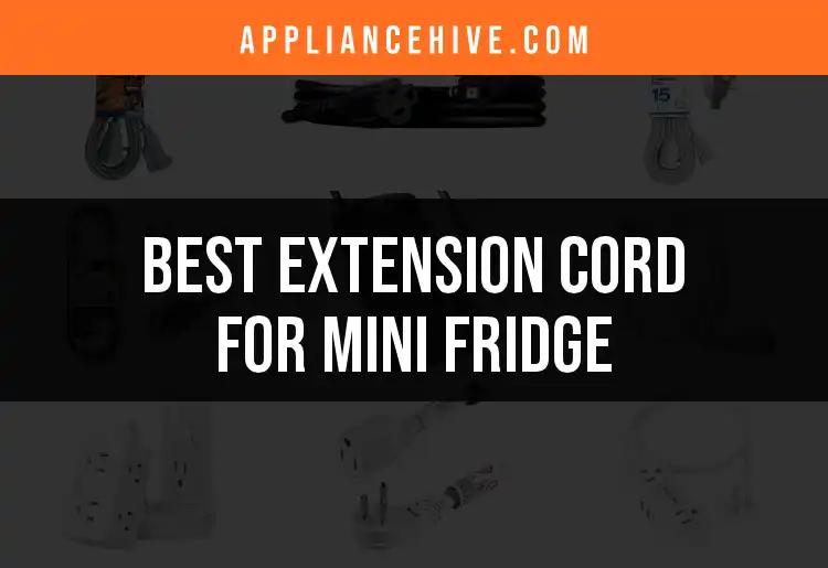 14 Best Extension Cords for Mini Fridge Convenience