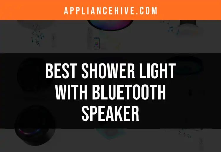 14 Best Shower Lights With Bluetooth Speakers to Brighten Up